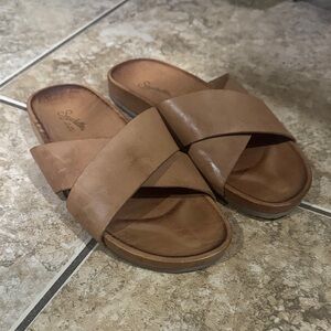 Seychelles Leather Sandals